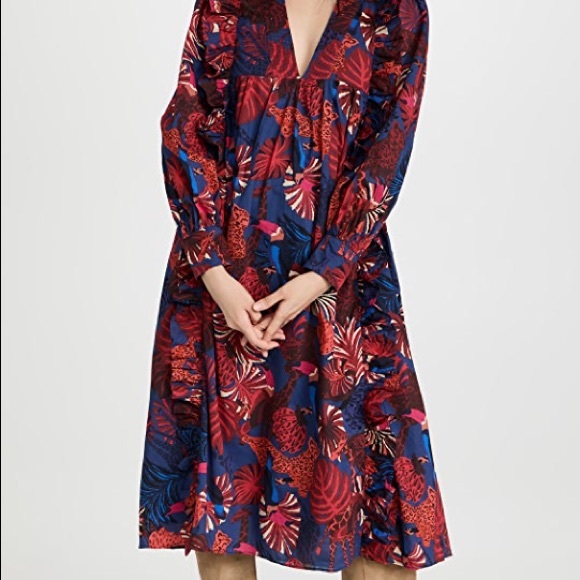 FARM Rio Dresses & Skirts - New Farm Rio Animal Tapestry Midi dress